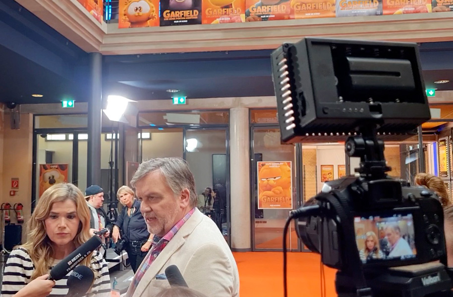 Sabrina auf der Premiere von GARFIELD - EINE EXTRAPORTION ABENTEUER in Berlin