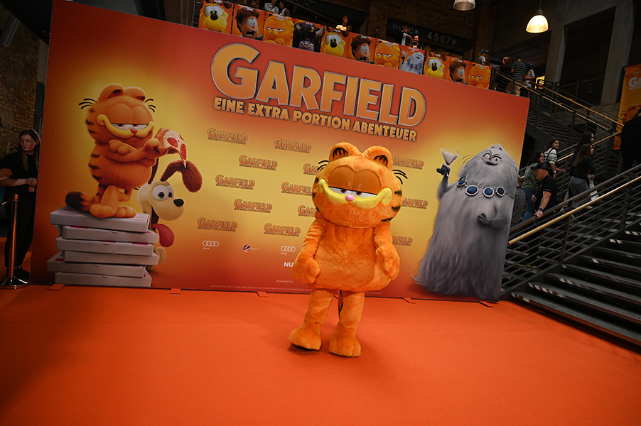 Sabrina auf der Premiere von GARFIELD - EINE EXTRAPORTION ABENTEUER in Berlin