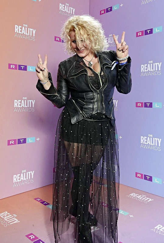 Sabrina bei den Reality Awards 2024 in Köln